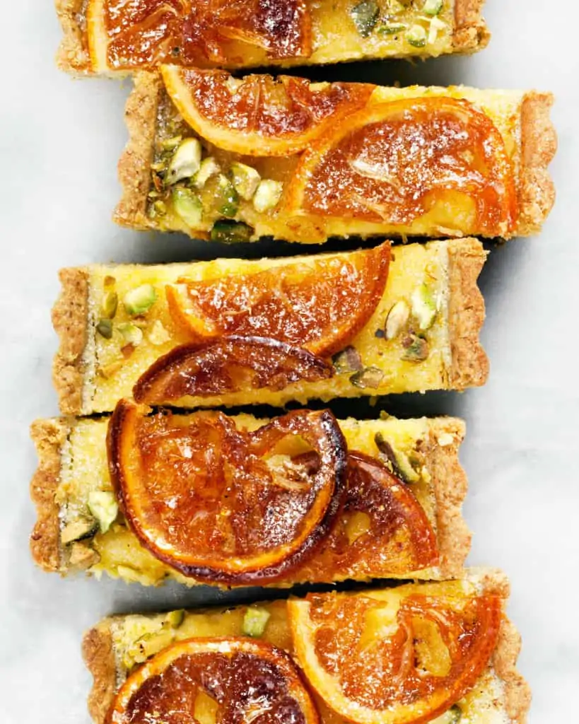 Lemon Pistachio Tart