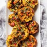 Spicy Roasted Vegetable Egg Cups