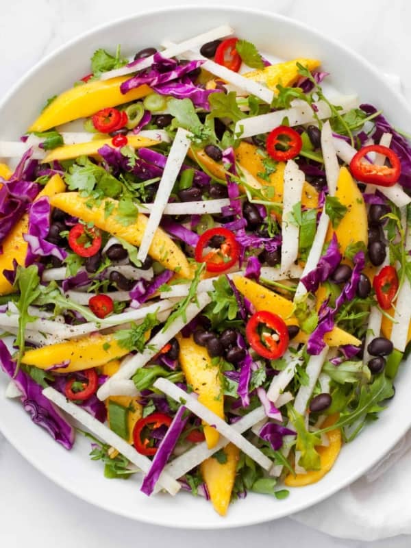 Mango Jicama Black Bean Salad