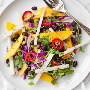 Mango Jicama Black Bean Salad