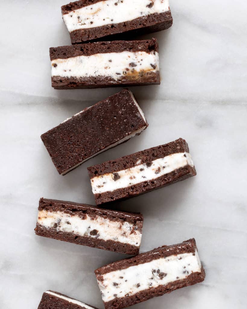 Brownie Ice Cream Sandwiches1