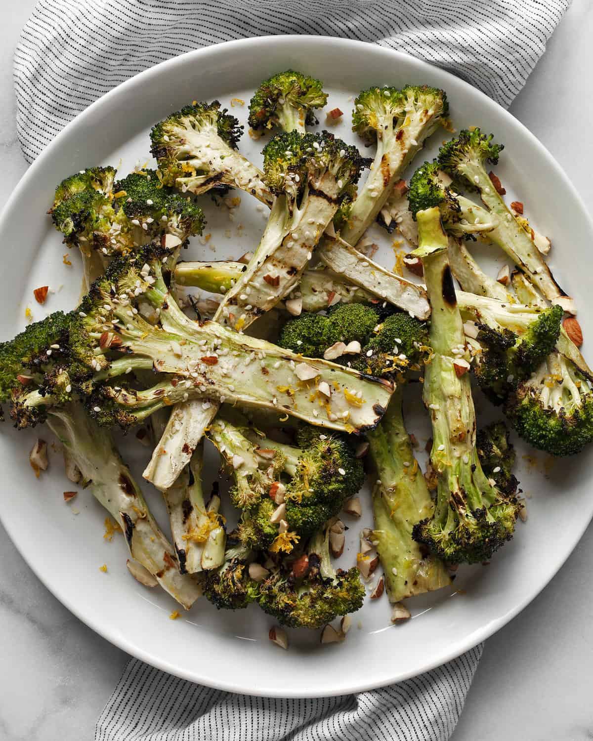 Grilled Lemon Broccoli Recipe (Video) Last Ingredient