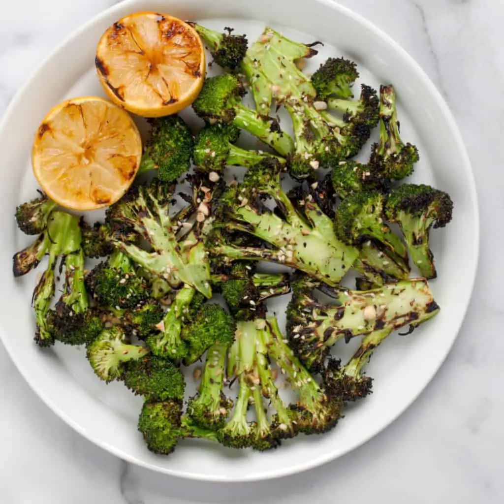 Grilled Dukkah Broccoli