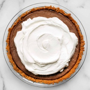 Milk Chocolate Peanut Butter Pudding Pie