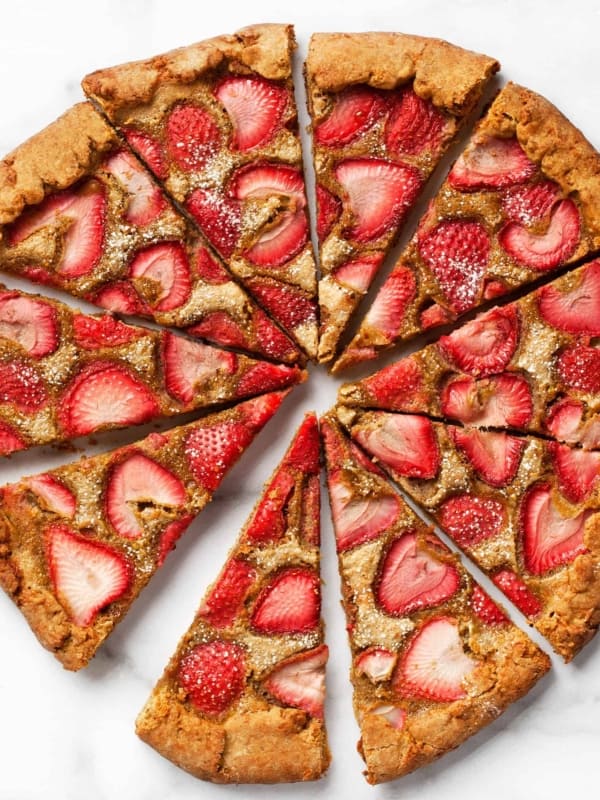 Strawberry Pistachio Galette