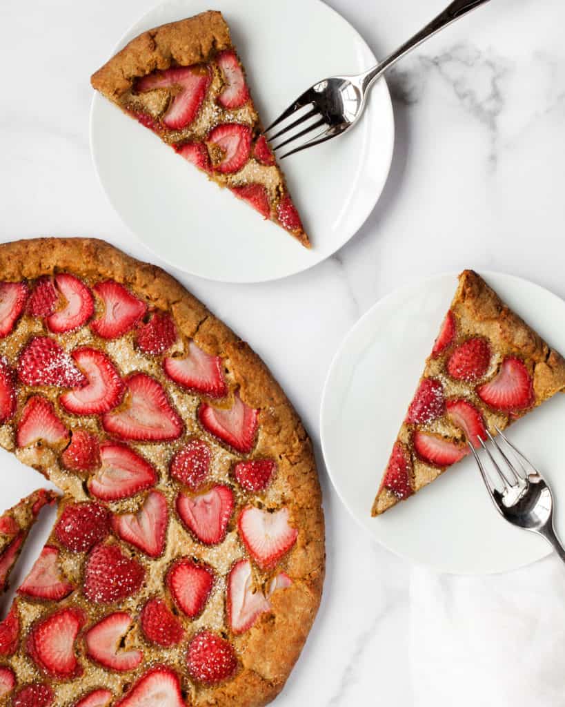 Strawberry Pistachio Galette