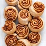 Vegan Pizza Dough Cinnamon Rolls