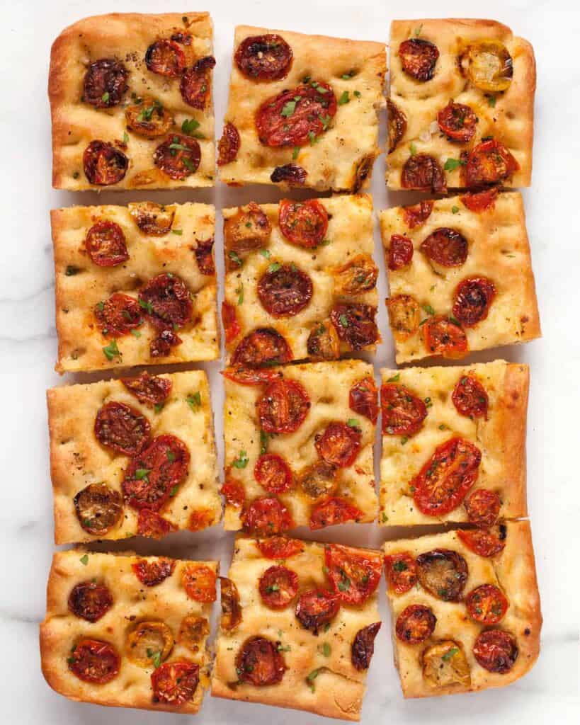 Roasted Tomato Focaccia