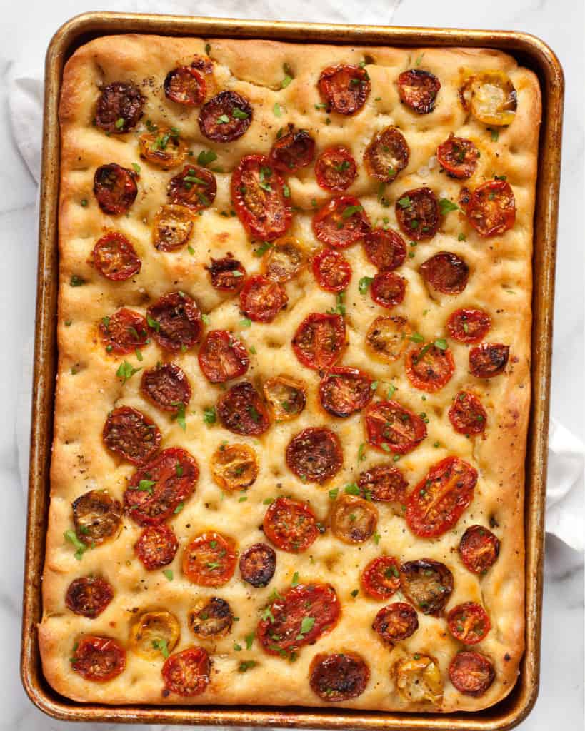 Roasted Tomato Focaccia