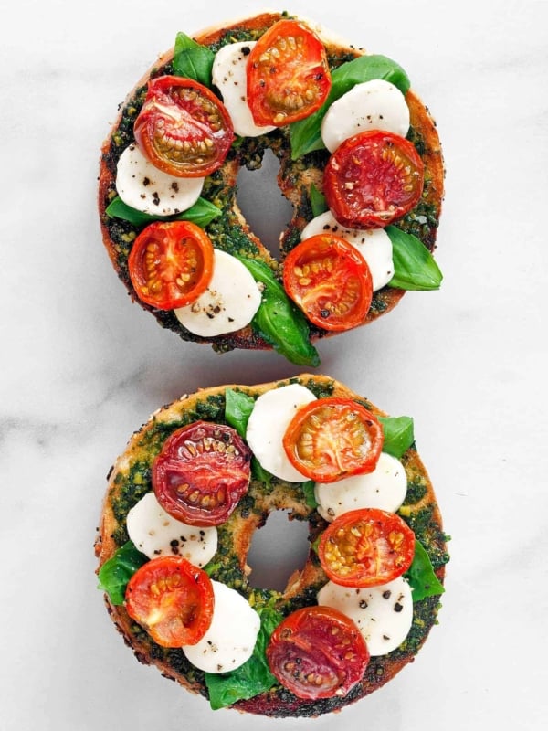 Caprese Bagel