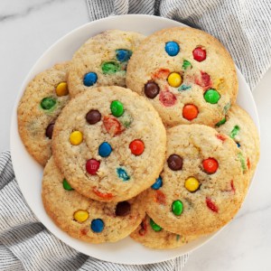 Cookies on a plate.