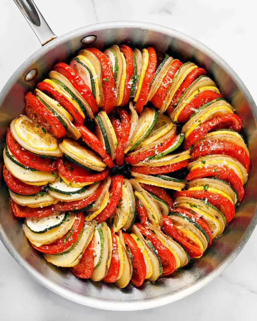 Summer Vegetable Skillet Casserole