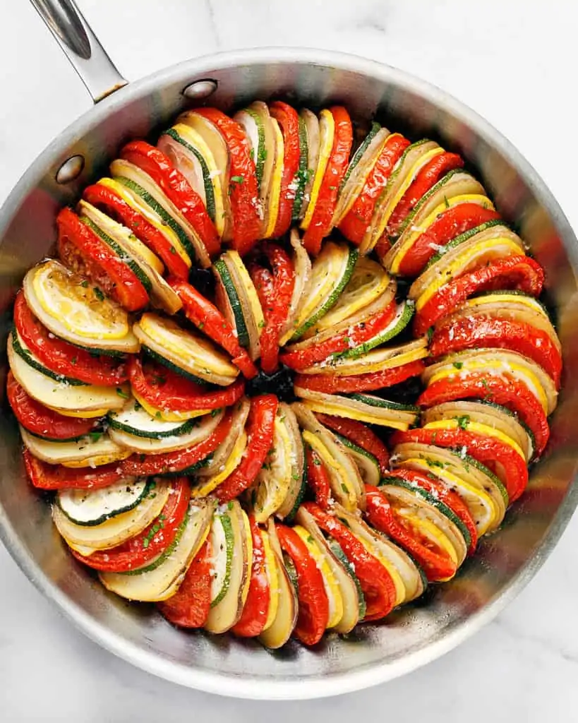 Summer Vegetable Skillet Casserole