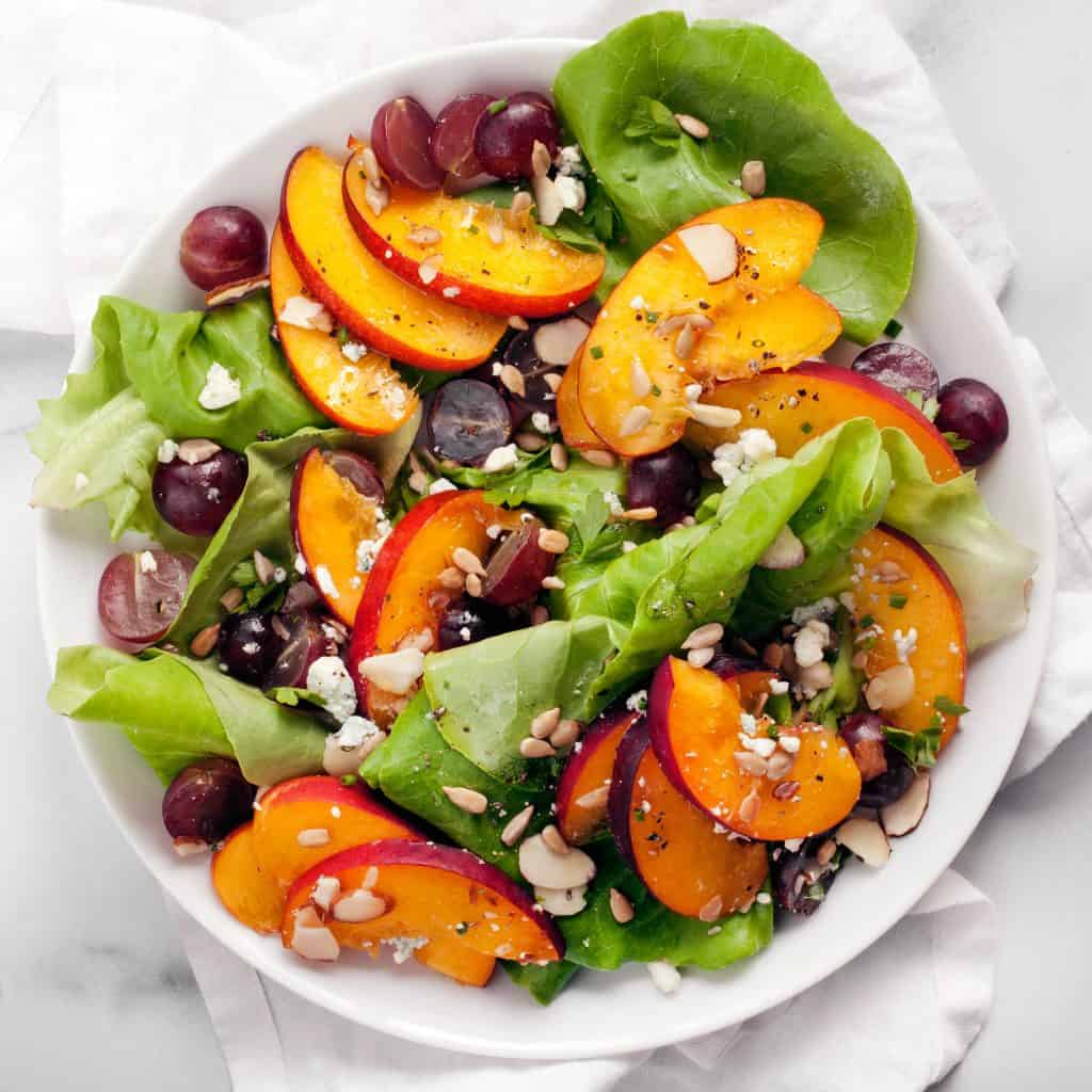 Nectarine Grape Salad