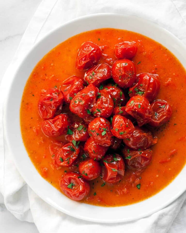 Roasted Cherry Tomato Vinaigrette | Last Ingredient