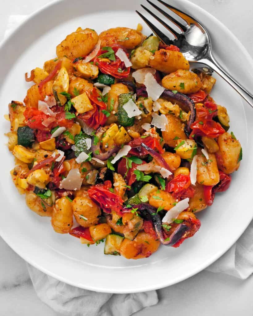 Roasted Garlic Sheet Pan Gnocchi Last Ingredient