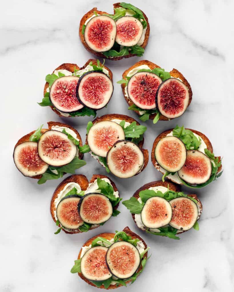 Honey-Whipped Goat Cheese and Figs