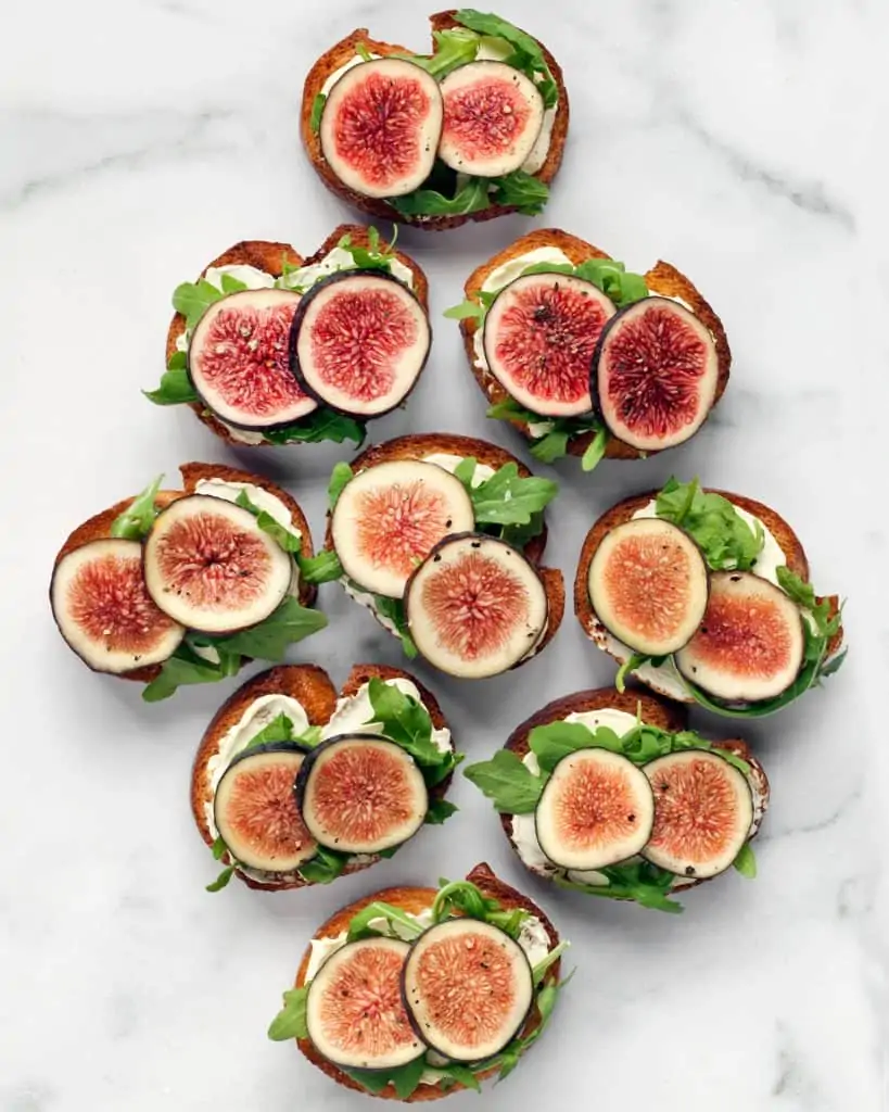 Honey Whipped Goat Cheese and Figs