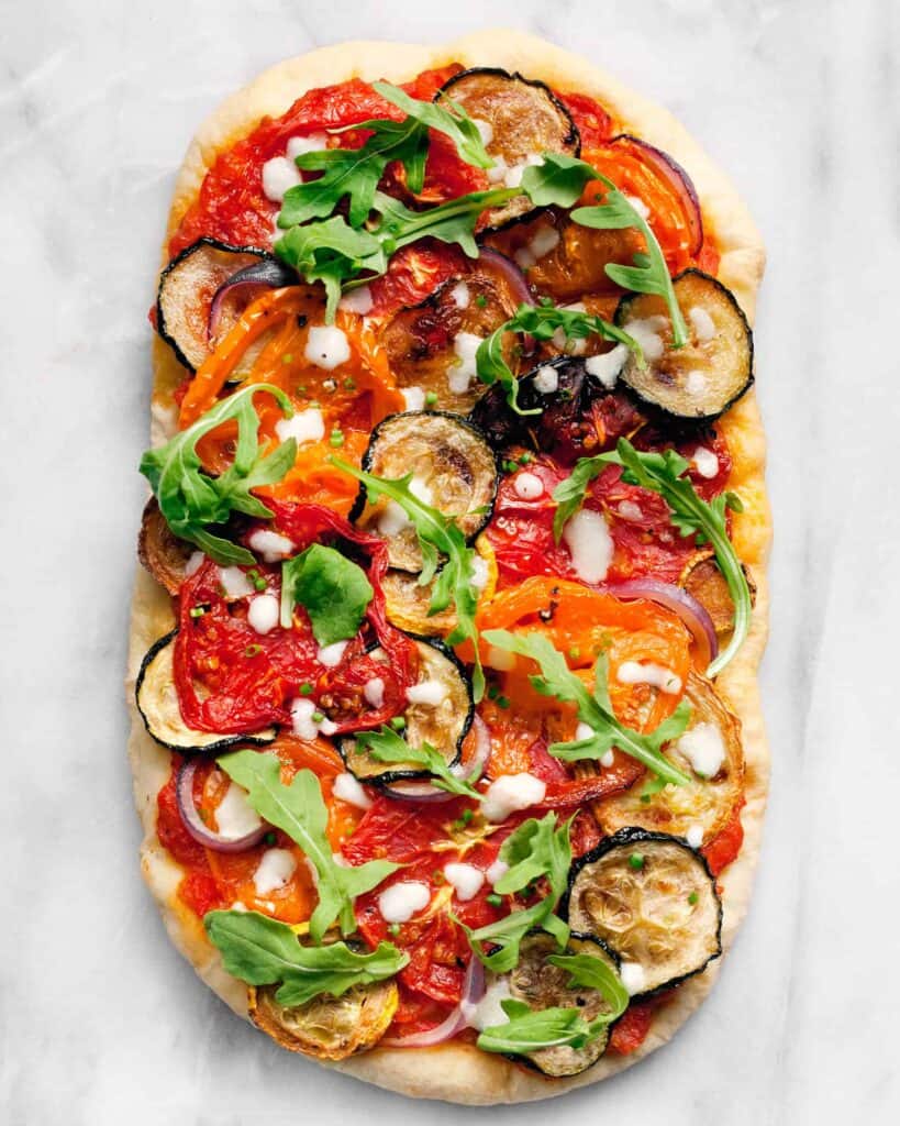 Roasted Vegetable Pizza
