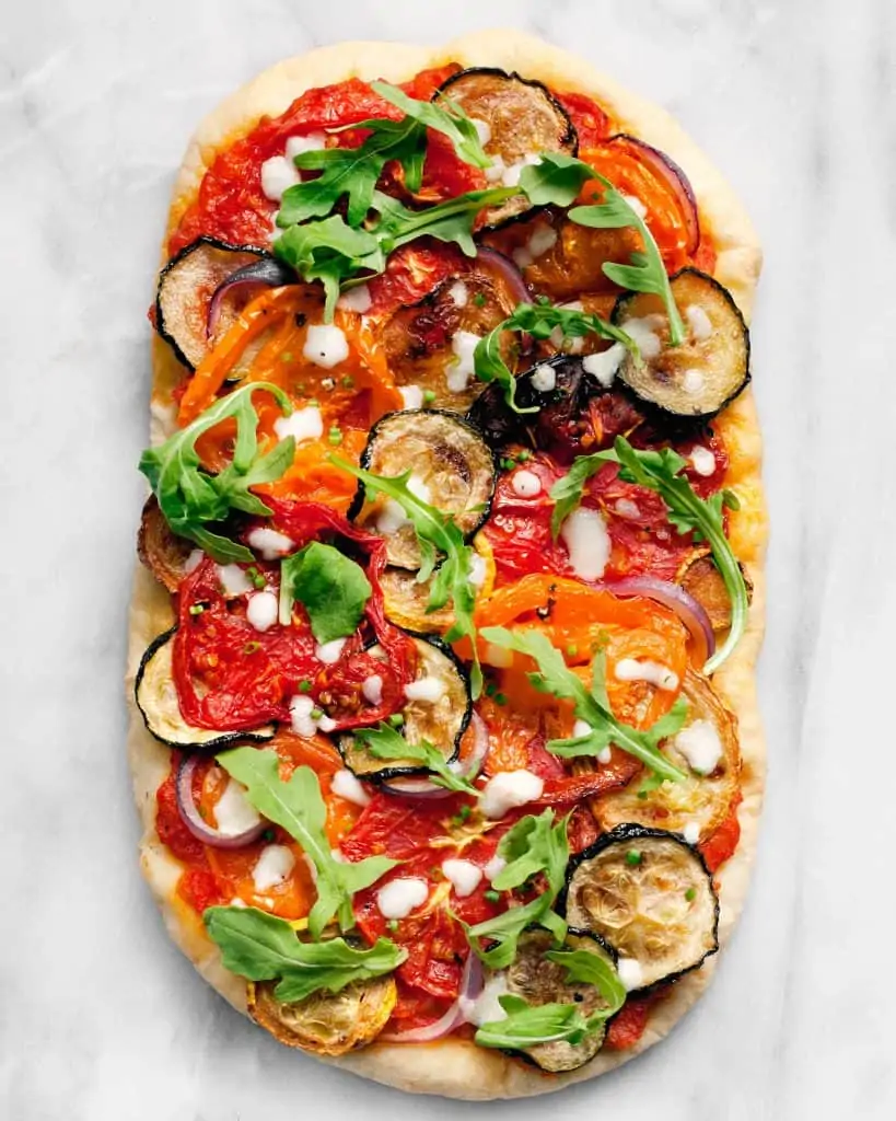 Roasted Vegetable Pizza