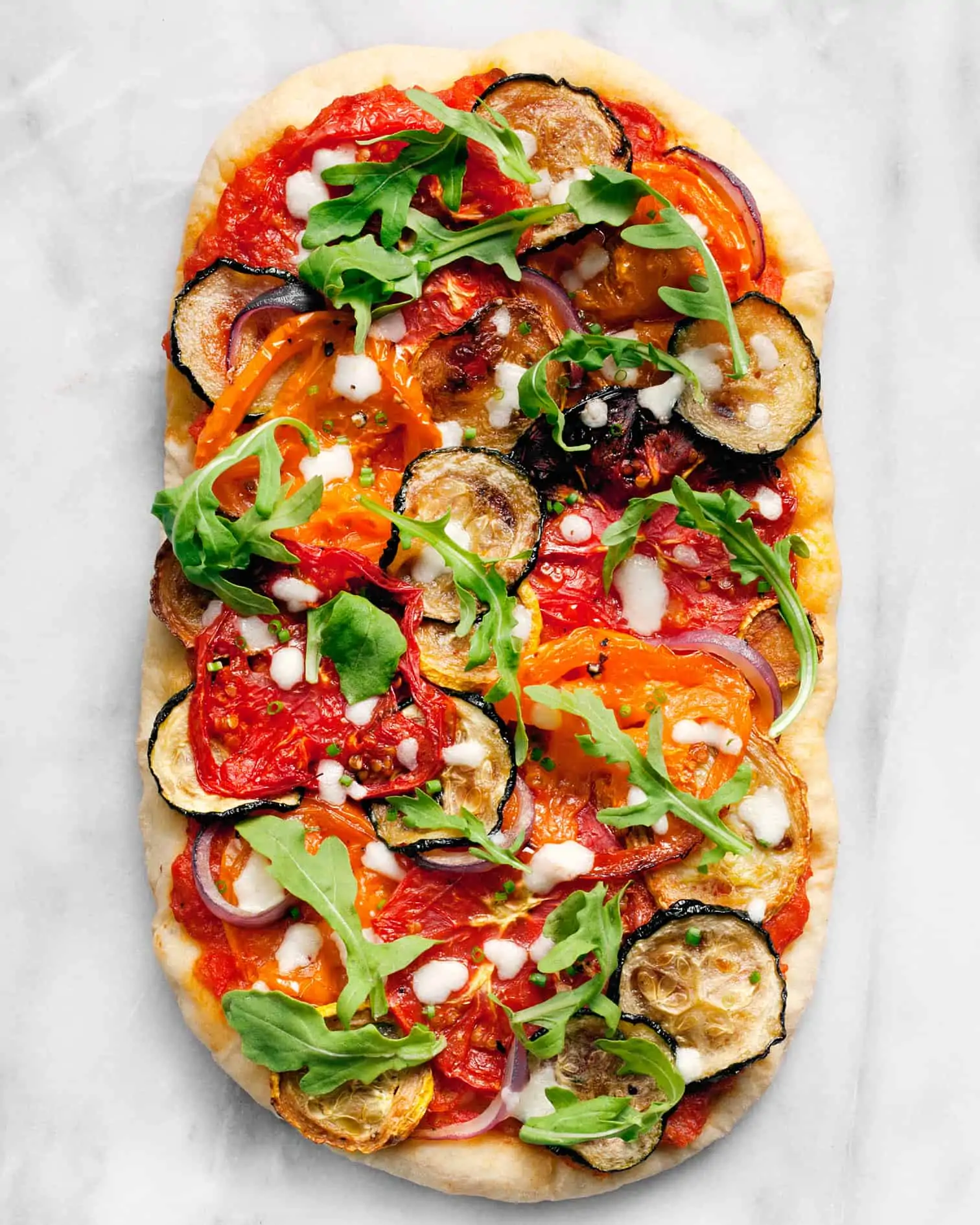 Roasted Vegetable Pizza