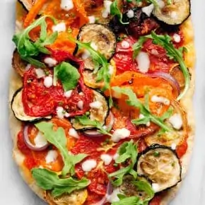 Roasted Vegetable Pizza