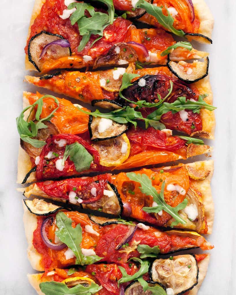 Roasted Vegetable Pizza