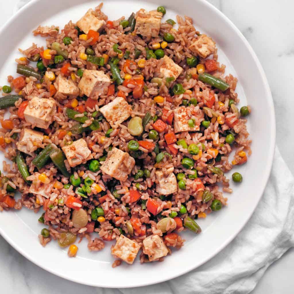 Tofu Fried Rice