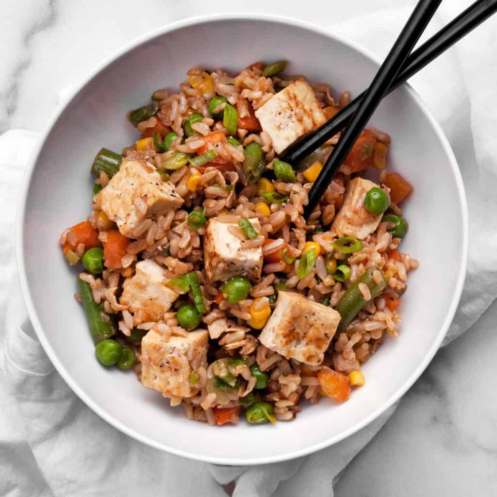 Tofu Fried Rice