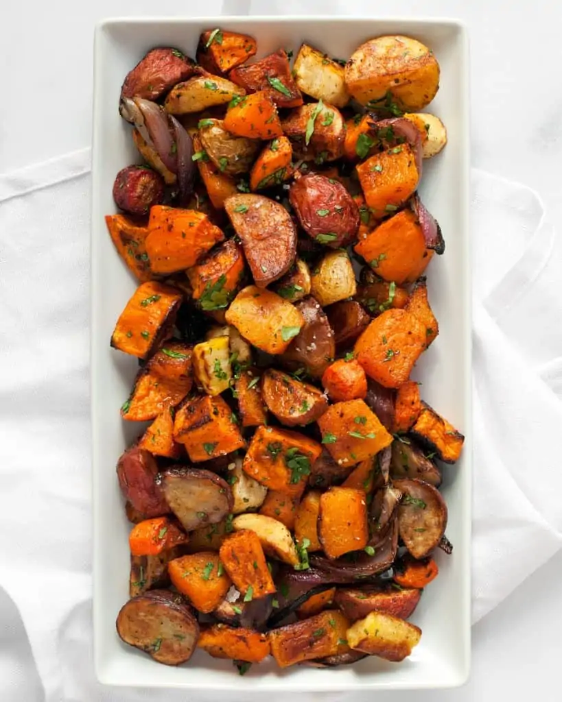 Chili Lime Roasted Vegetables