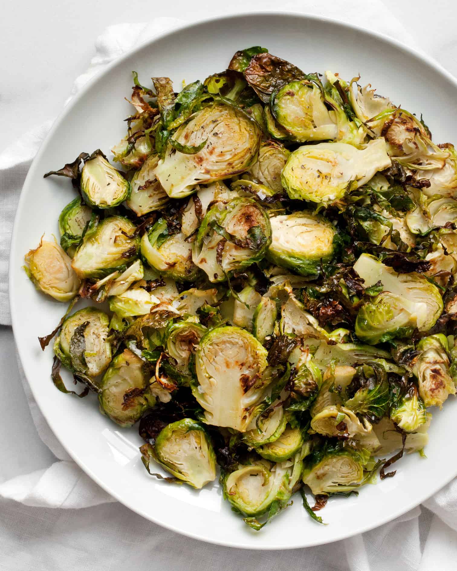 Easy Crispy Roasted Brussels Sprouts Last Ingredient