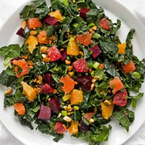 Beet Orange Kale Salad