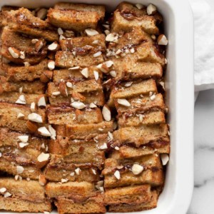 Baked Almond Butter And Jelly French Toast