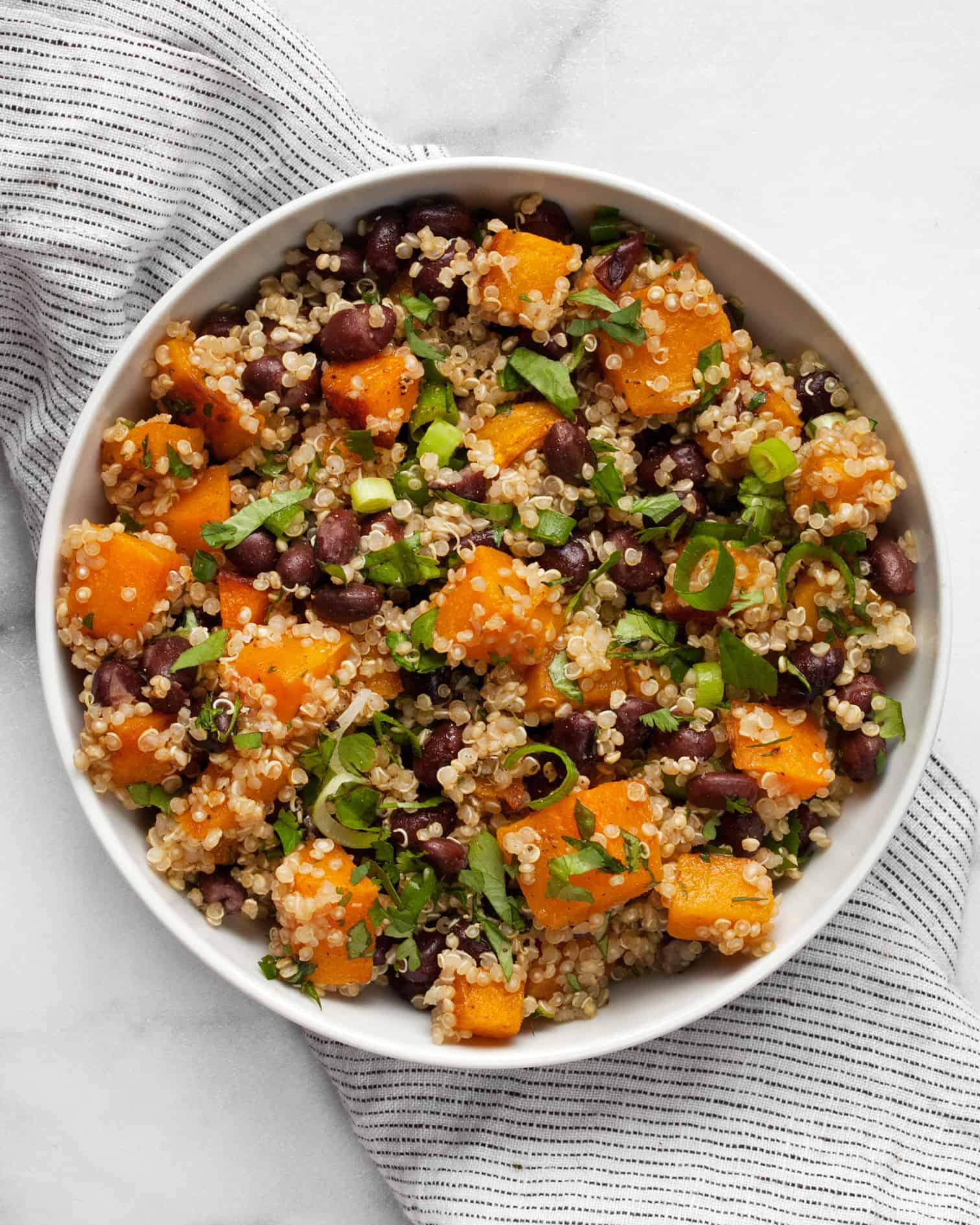 Butternut Squash Black Bean Quinoa