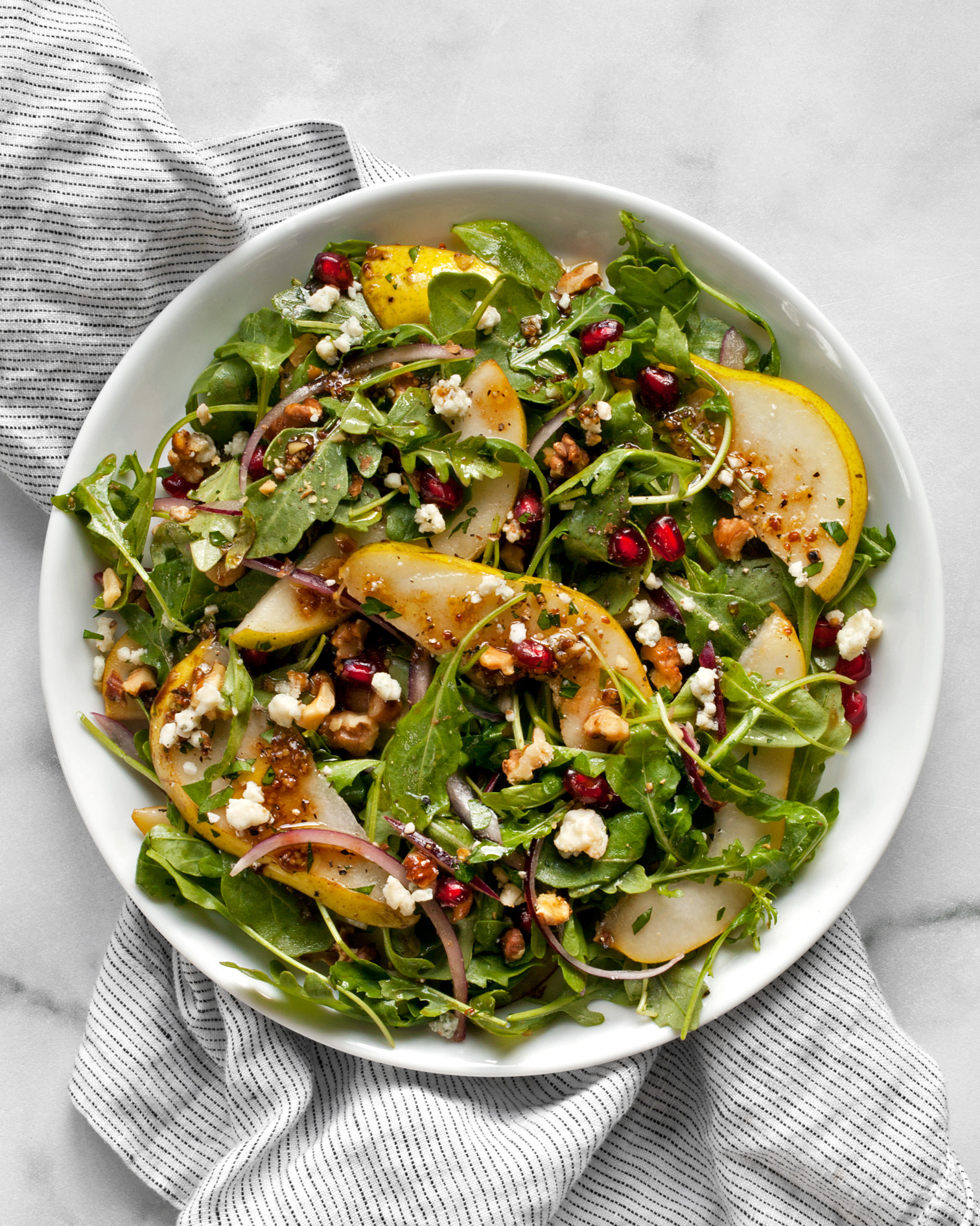 Pear Salad with Gorgonzola - Last Ingredient