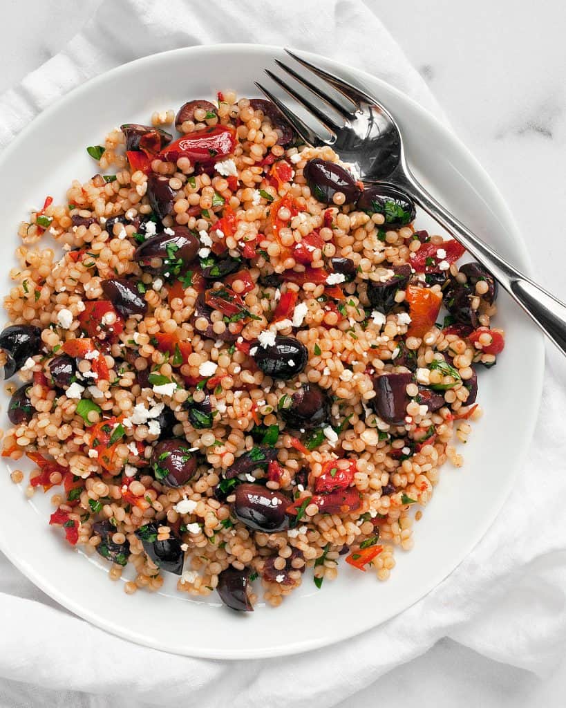 Roasted Tomato Olive Couscous