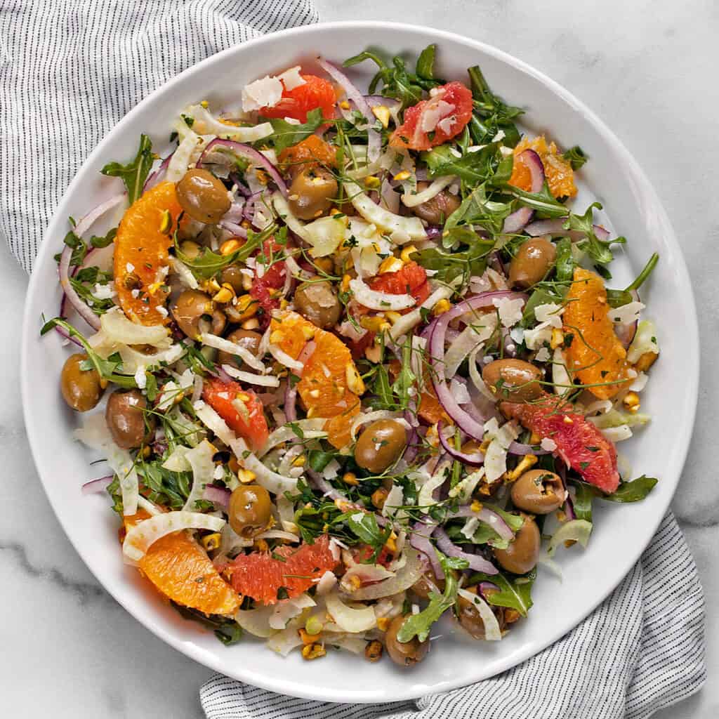 Fennel Orange Salad Last Ingredient