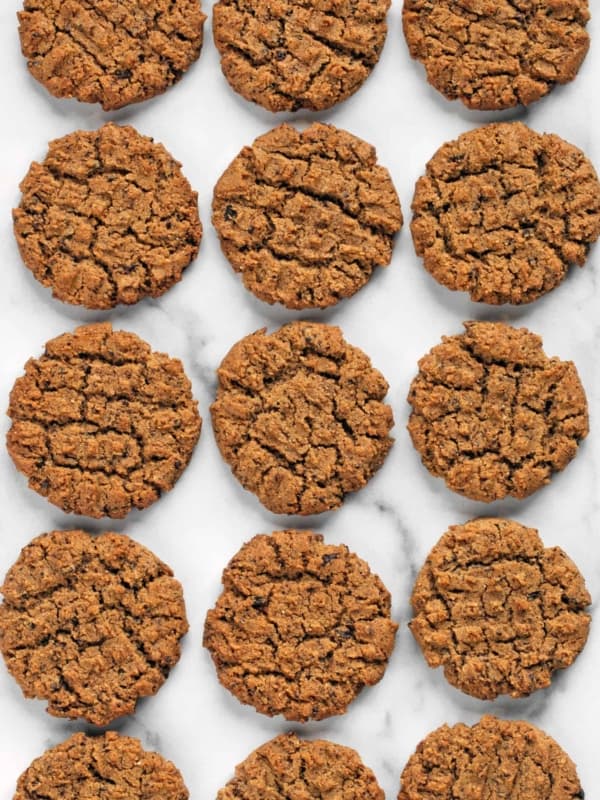 Flourless Peanut Butter Chocolate Cookies