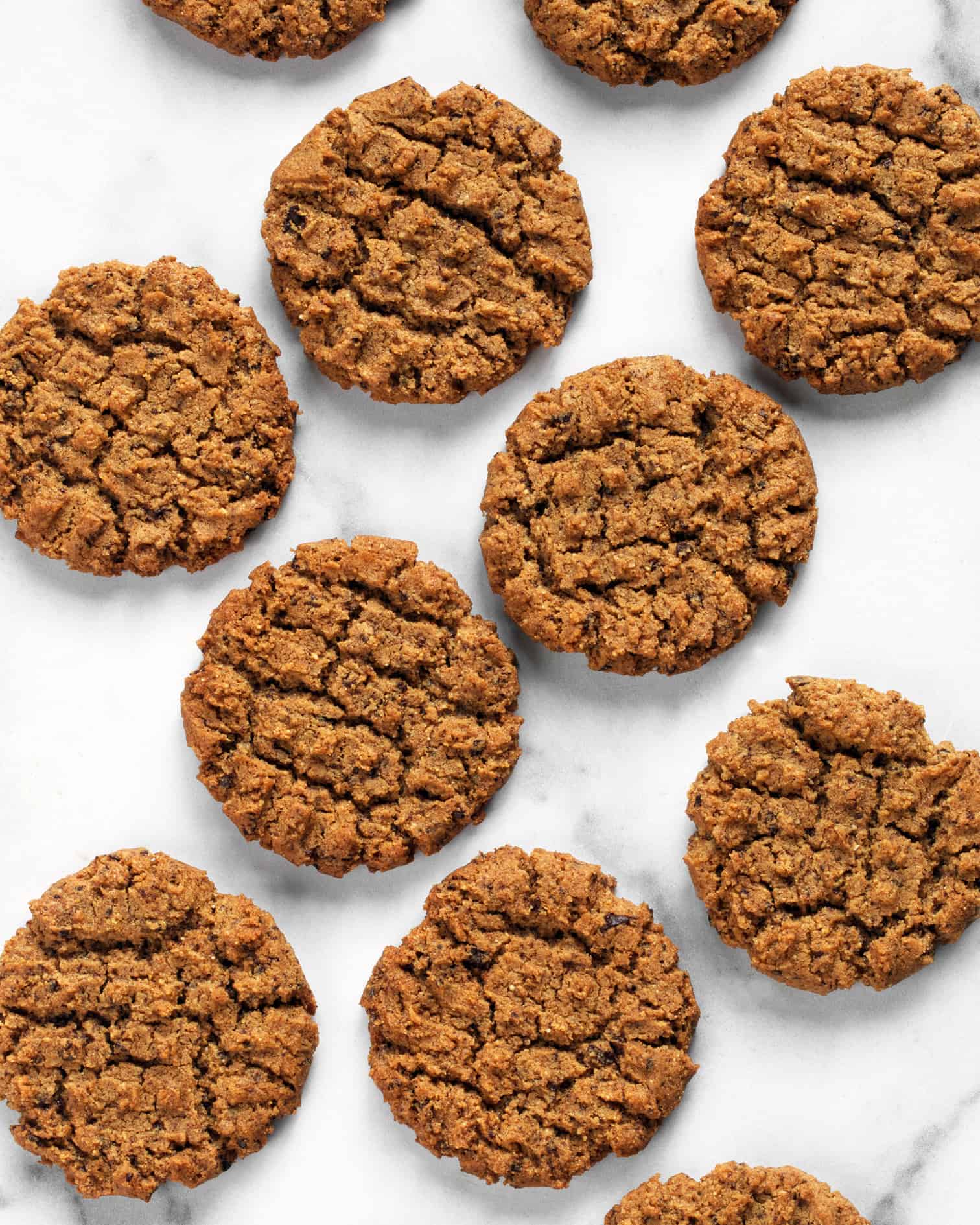 Flourless Peanut Butter Chocolate Cookies