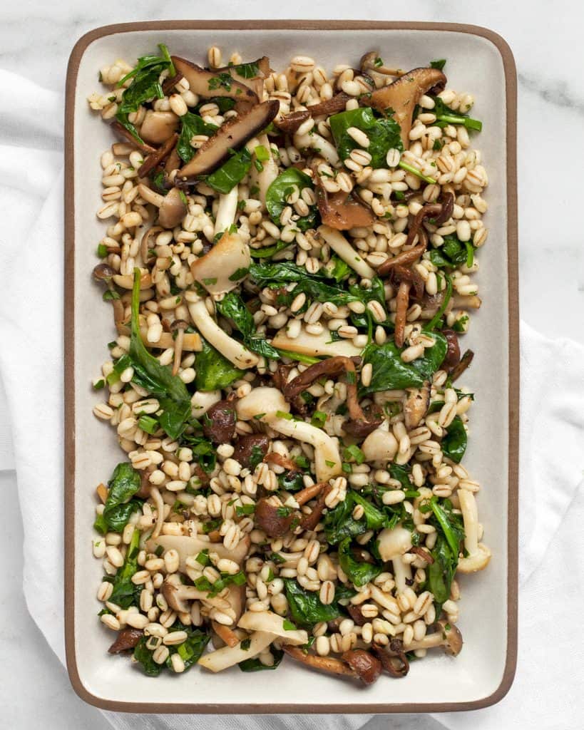 Wild Mushroom Barley