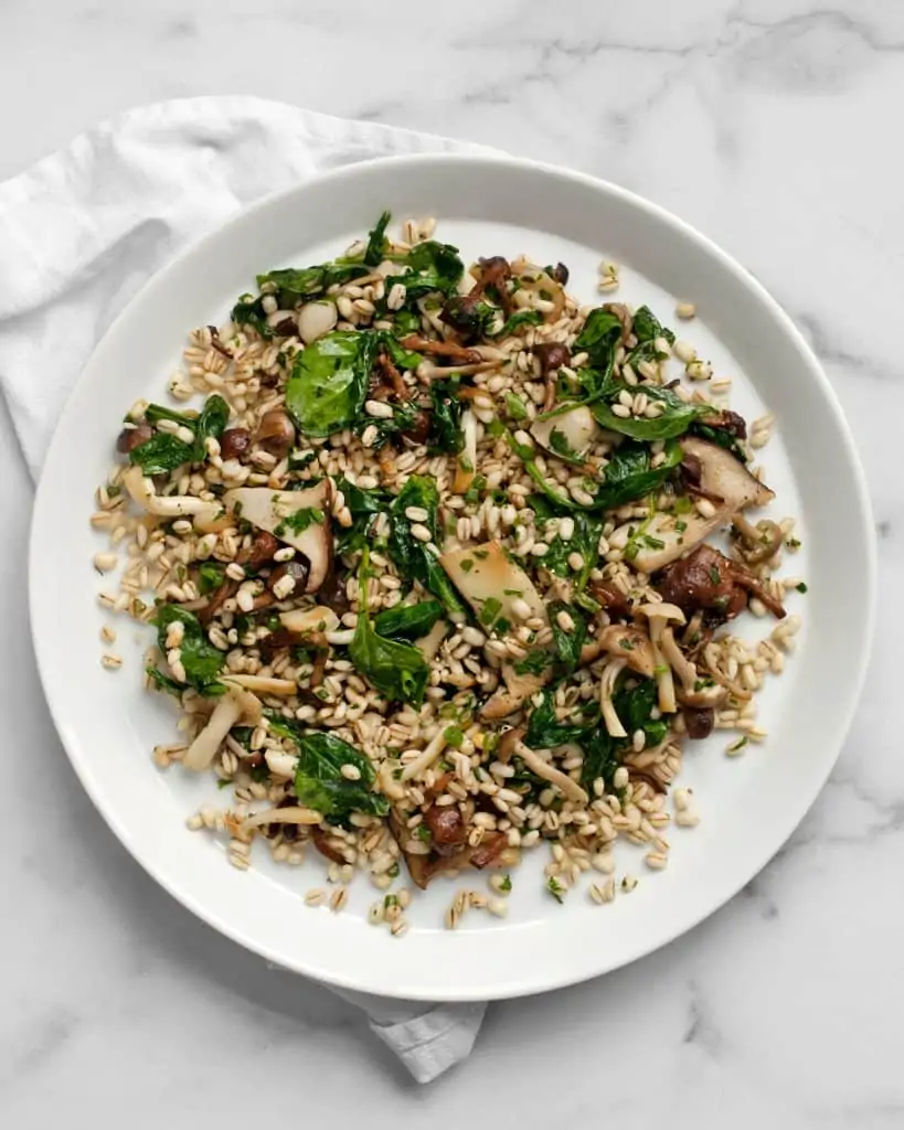 Wild Mushroom Barley