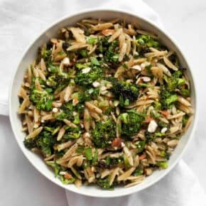 Roasted Broccoli Orzo