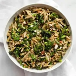 Roasted Broccoli Orzo