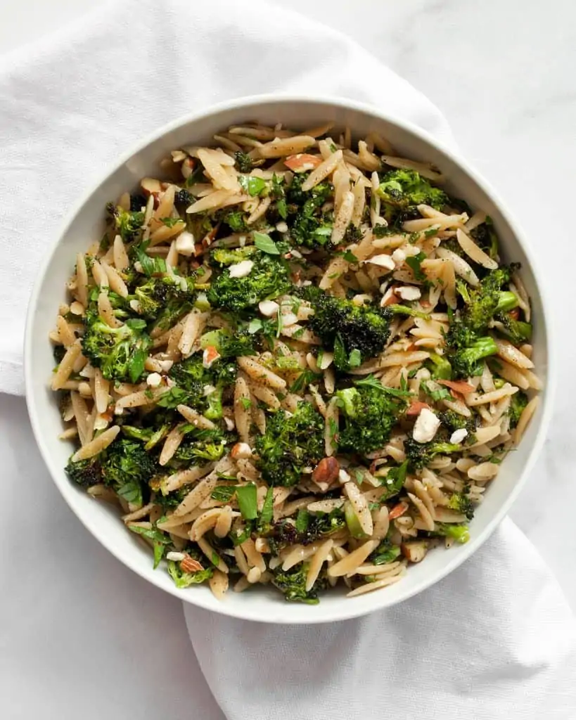 Roasted Broccoli Orzo