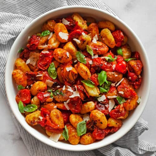 Sheet Pan Cherry Tomato Gnocchi Last Ingredient