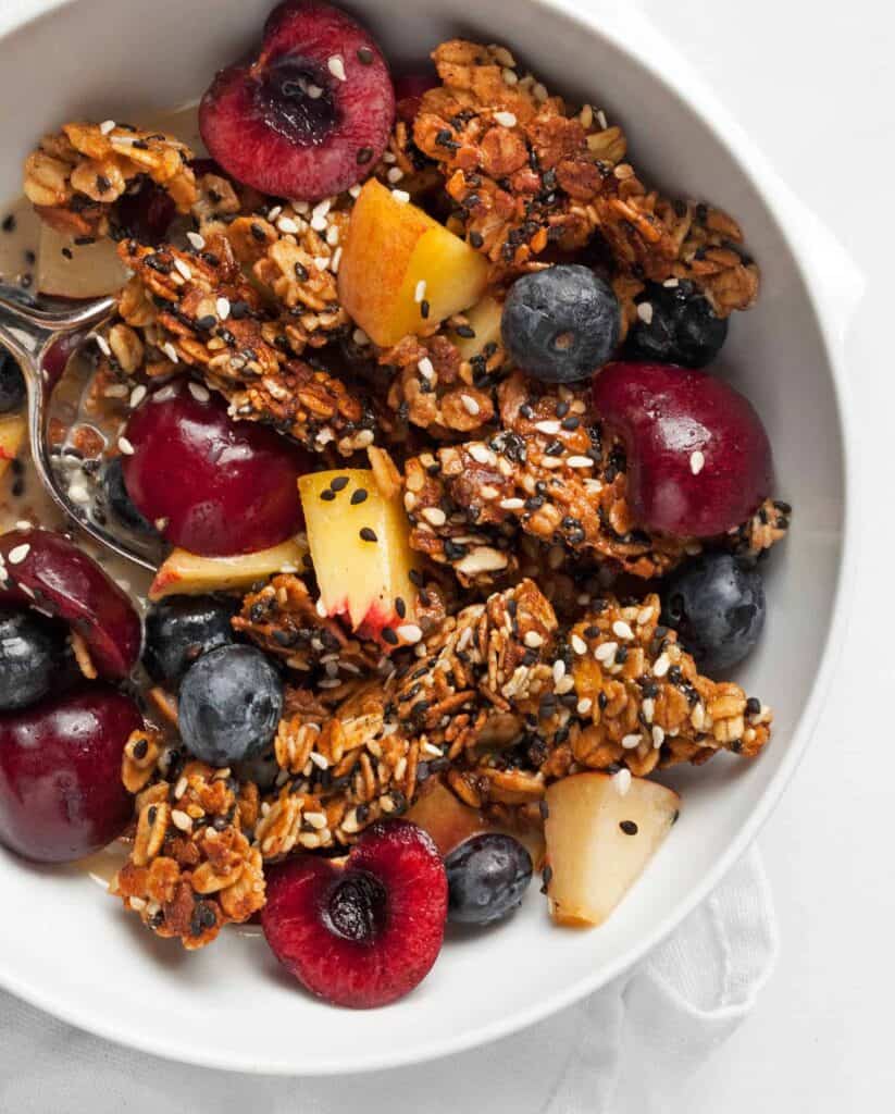 Chunky Sesame Tahini Granola