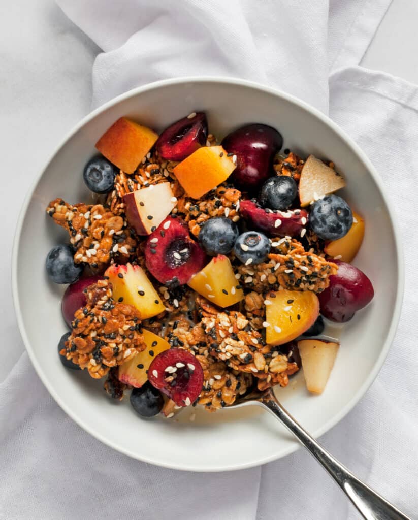 Chunky Sesame Tahini Granola