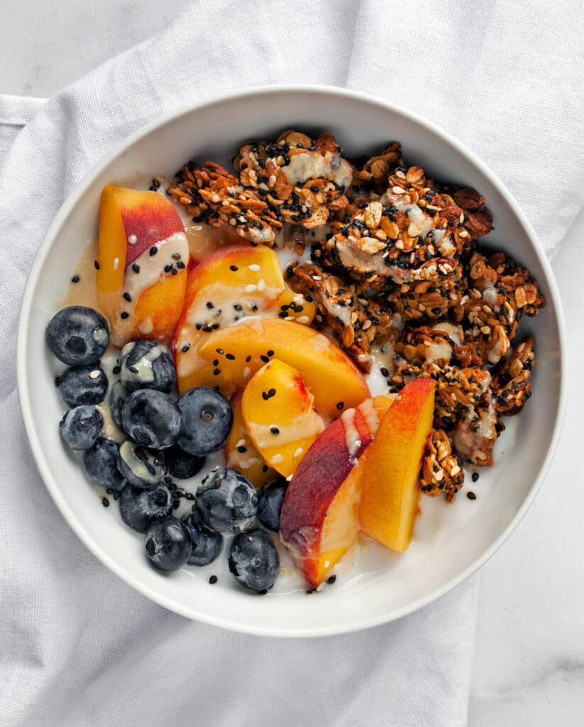 Chunky Sesame Tahini Granola