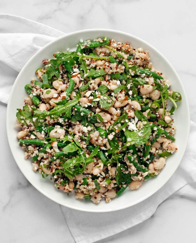 Green Bean White Bean Quinoa