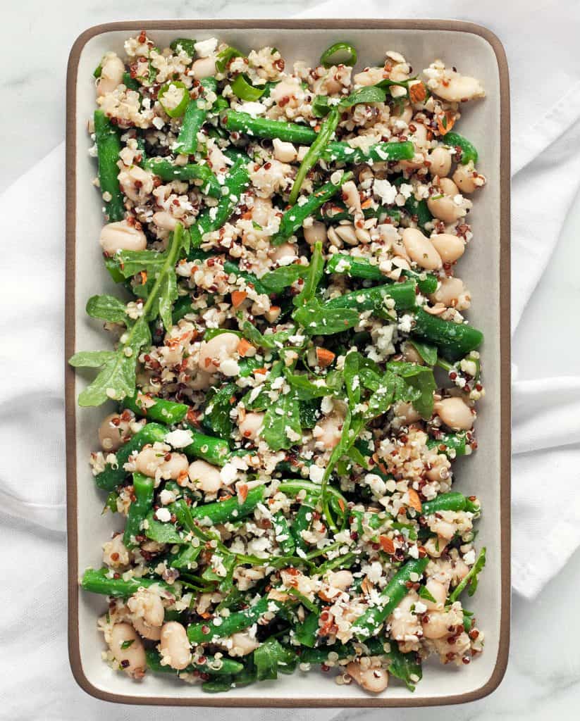 Green Bean White Bean Quinoa